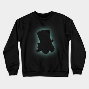 Hat Box Ghost Silhouette Crewneck Sweatshirt